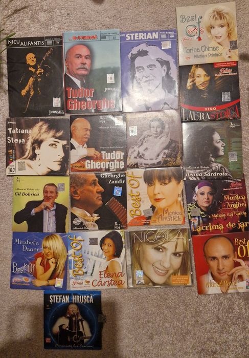 18 CD muzică românească