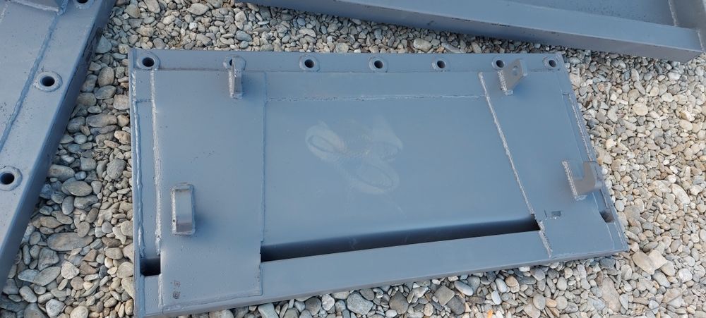 Furca gunoi, baloti, prindere euro