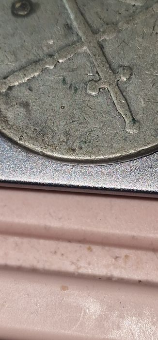 1 kronenthaler varianta cu spade rara  maximian