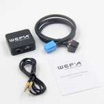 Дигитален CD чейджър Wefa за автомобили Renault/vdo 8-пинова синя бук