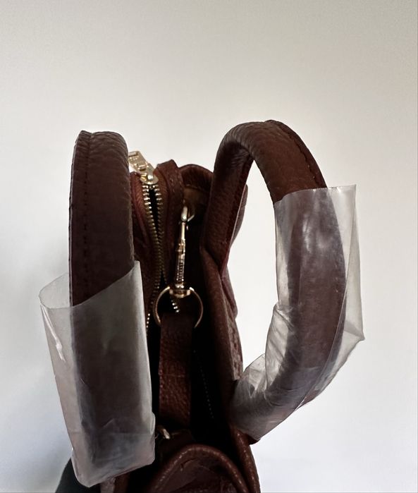 Чисто нова маркова чанта The Tote Bag - кожена