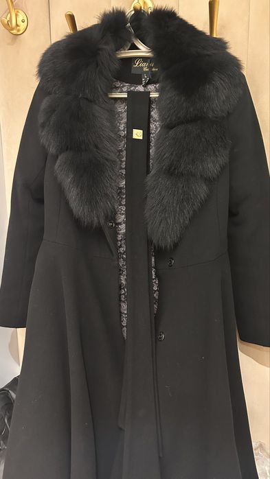 Пальто женское  черный