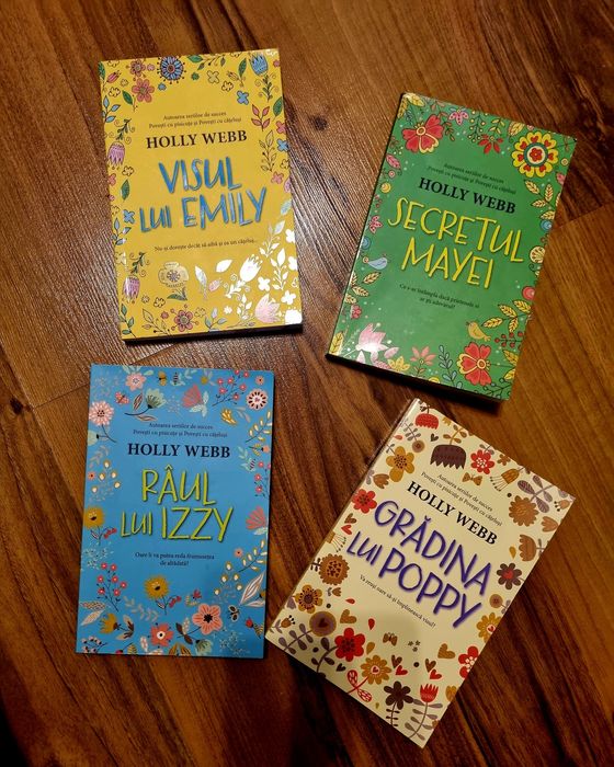 Set carti Holly Webb - Secretul Mayei
Gradina lui Poppy
Visul lui Em