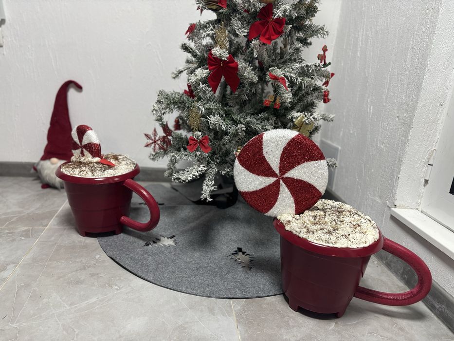 коледна украса горещ шоколад