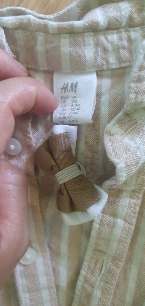 Camasa H&M si Vesta bebe Mamas and Papas