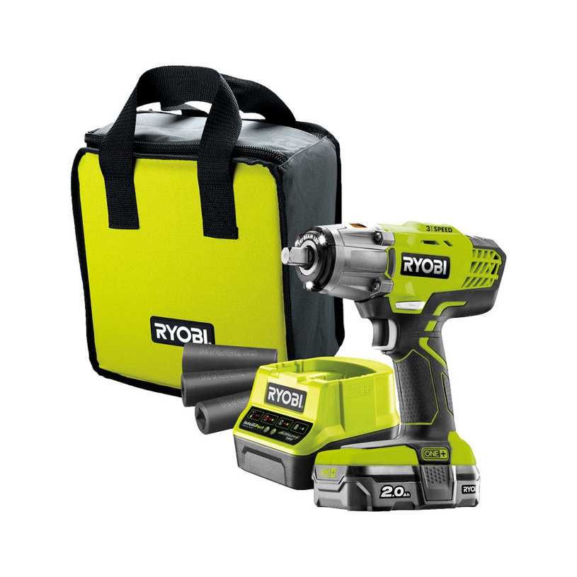 Акумулатор Ударен Гайковерт RYOBI R18IW3-120S 18 V, 400.00 nm, 300лв