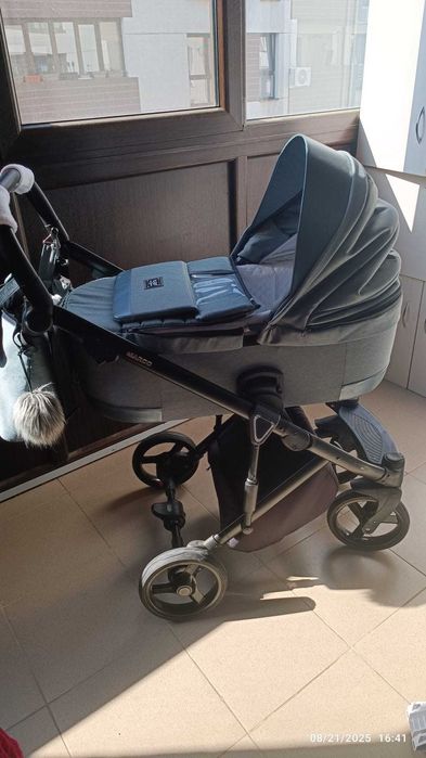 Carucior Adamex Marco + scoica Cybex Aton M I size