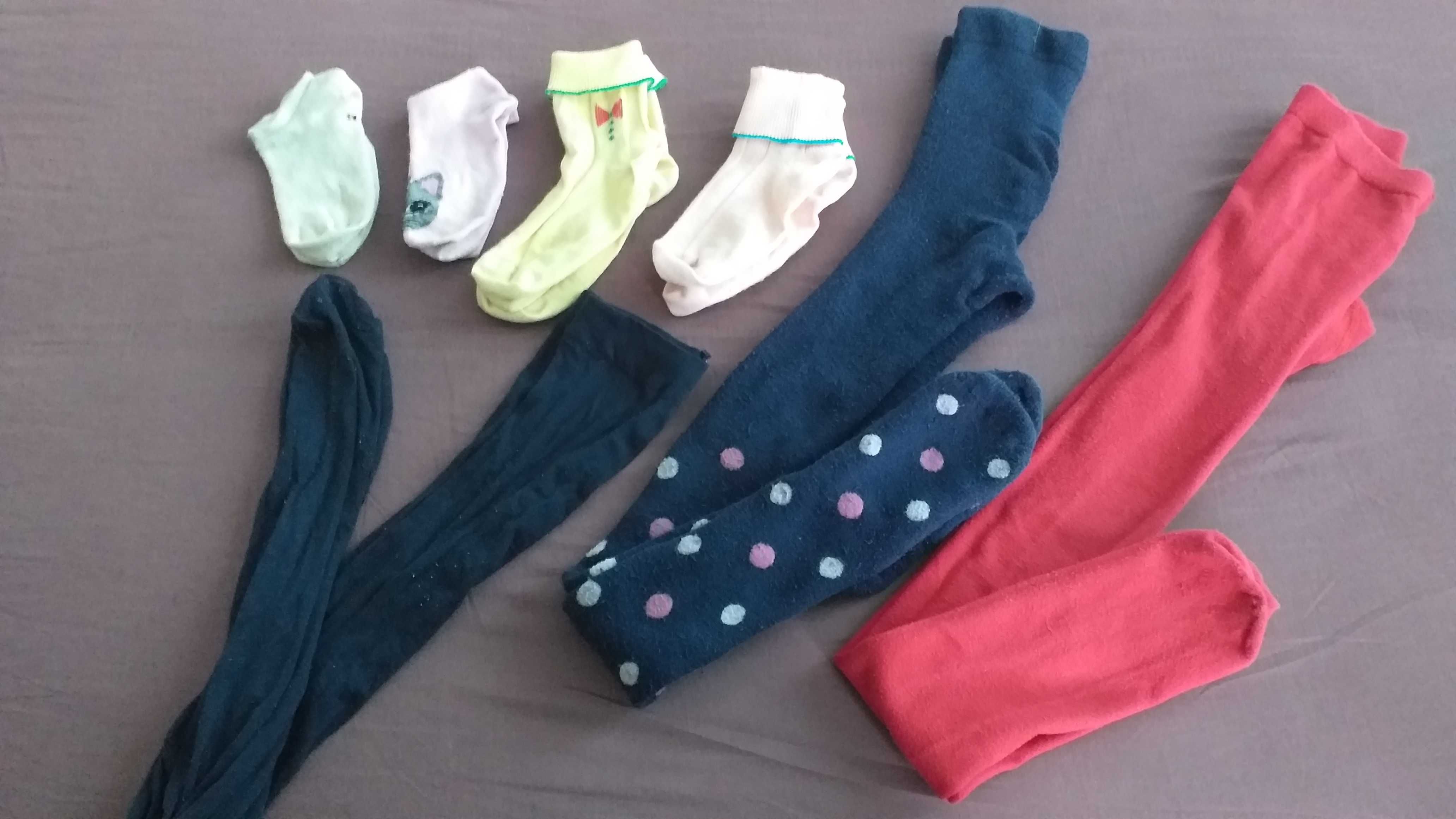 Детски пижами, чорапи, чорапогащи размер 110,116,128 за момиче и др.