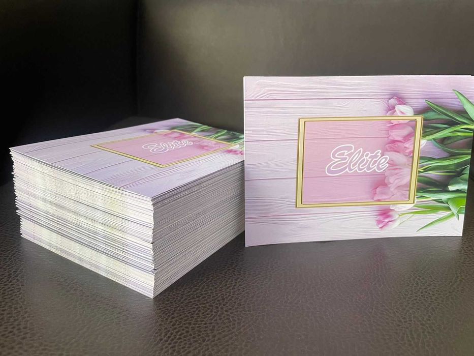 Распечатка подарочных сертификатов, листовок, меню,ламинация,дизайн