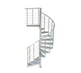 Scară Spirală Metalică Helix 1600