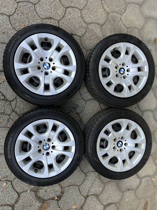 Jante otel 5x120mm, anvelope iarna 225/50 R17, BMW X1, E90, F30, E46