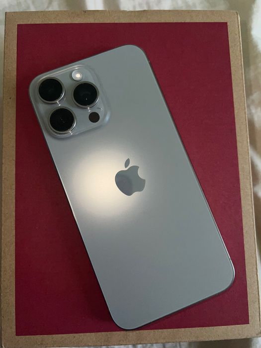 Vând Iphone 15 Pro Max, Natural Titanium, 512GB