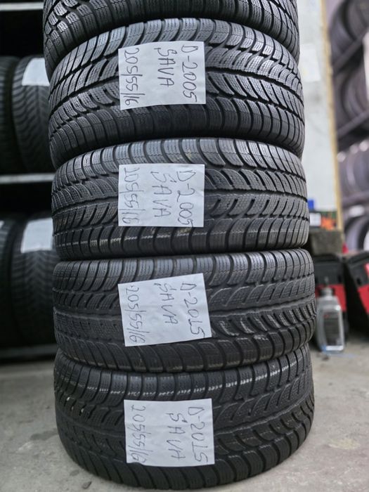 4x 205/55/16 M+S SAVA Stare excelenta