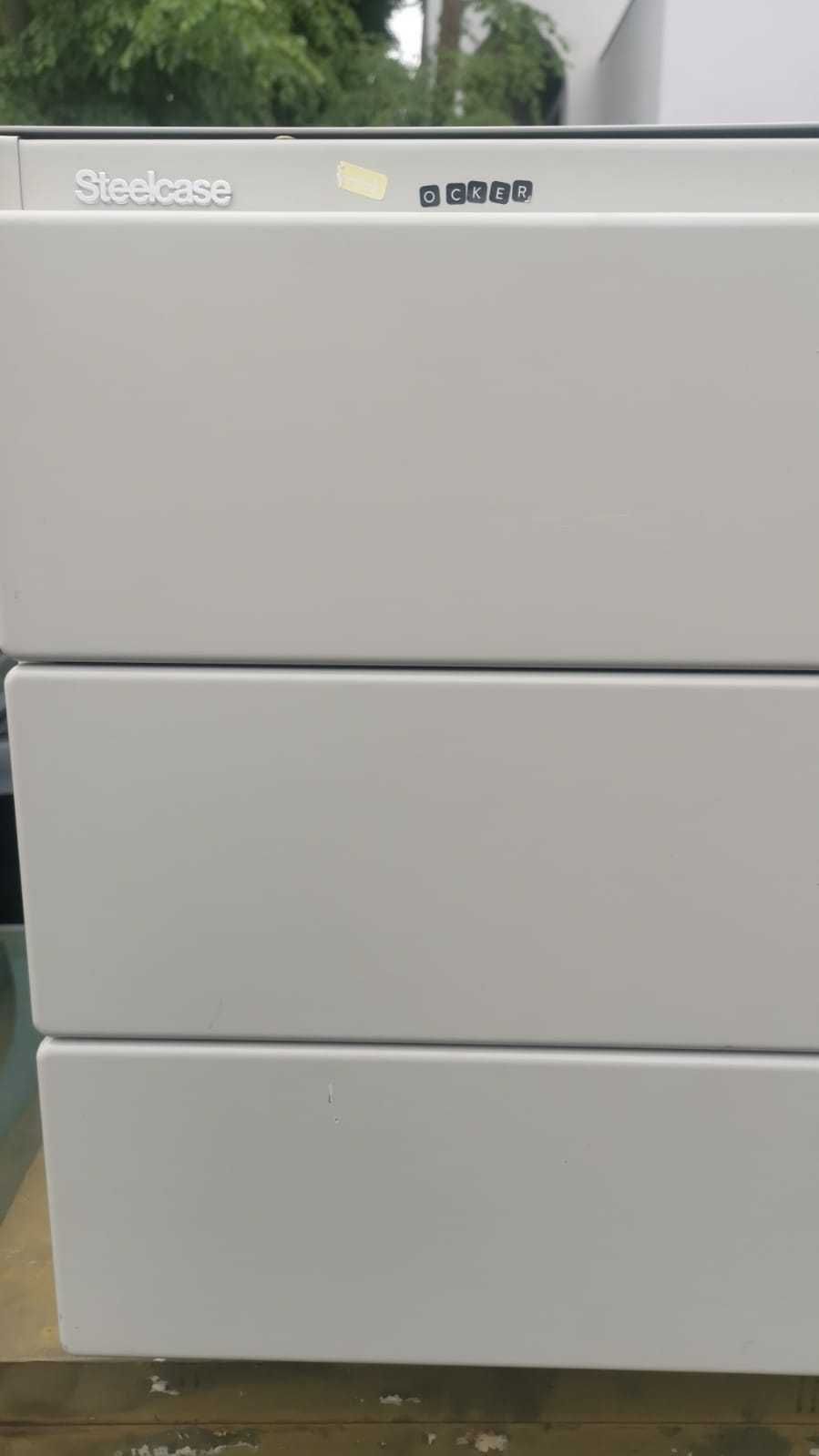 ocazie dulap fiset 4 sertare metalic rollbox steelcase 3 sertare