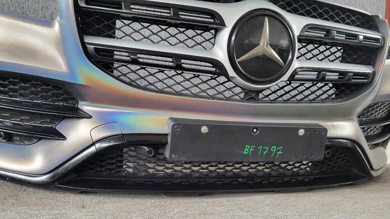Mercedes GLS 2019/2023 W167 AMG bară față spoiler FULL complet BF1797