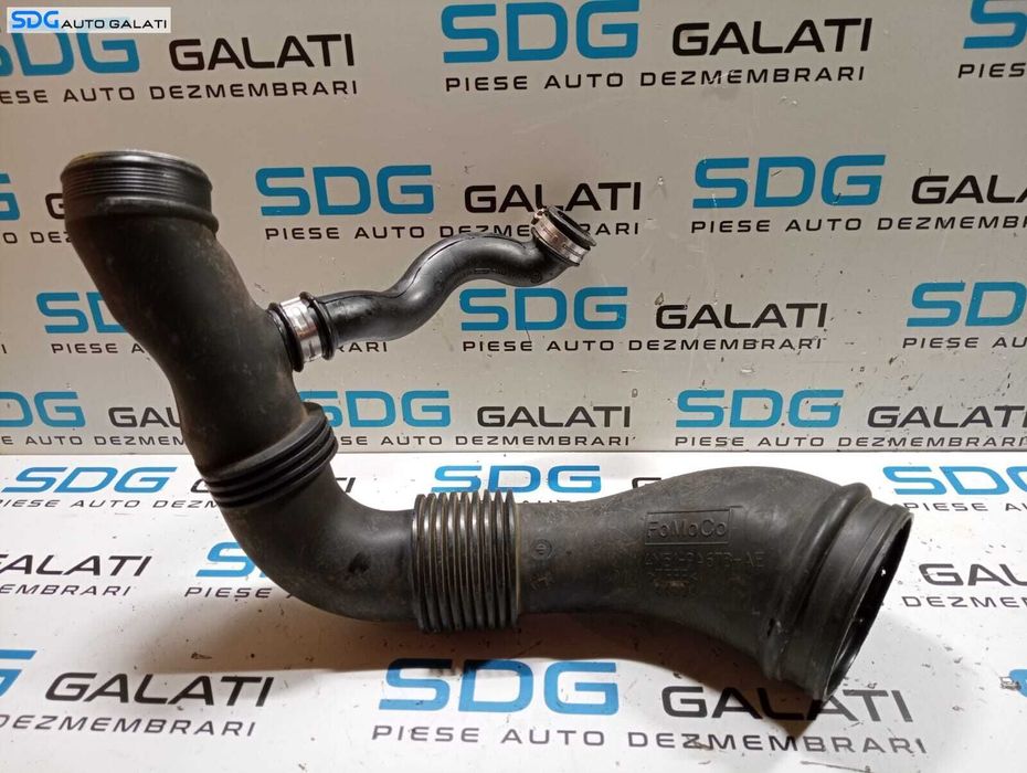 Furtun Conducta Tub Tubulatura Admisie Aer Radiator Intercooler Ford Focus 2 1.8 TDCI KKDA 2004 - 2010 Cod 4M51-9A673-AE [M7836]