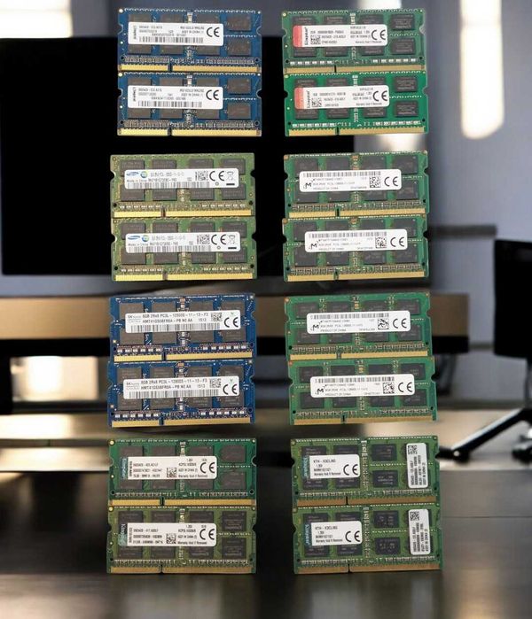 Memorii 16GB DDR3L, kit 2 x 8GB DDR3L 1600 sodimm, pentru Laptop