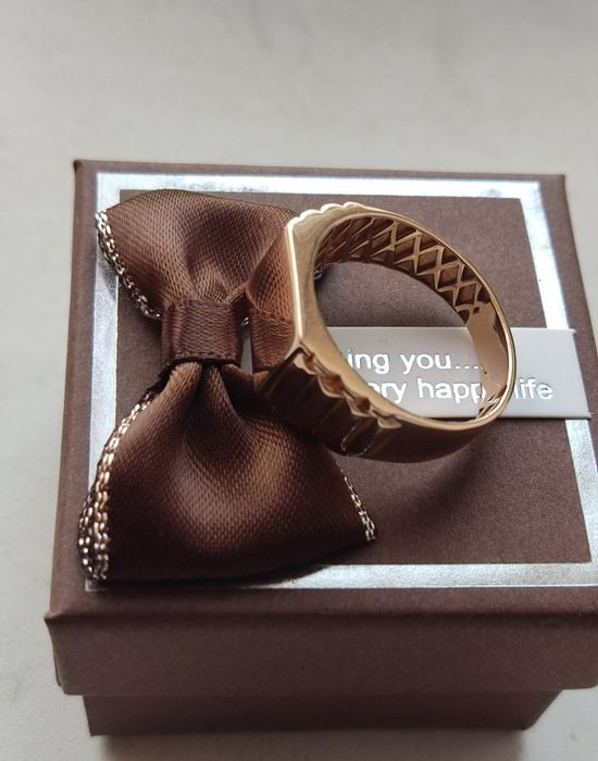 Печатка золото 585пр, Мужская Новая!