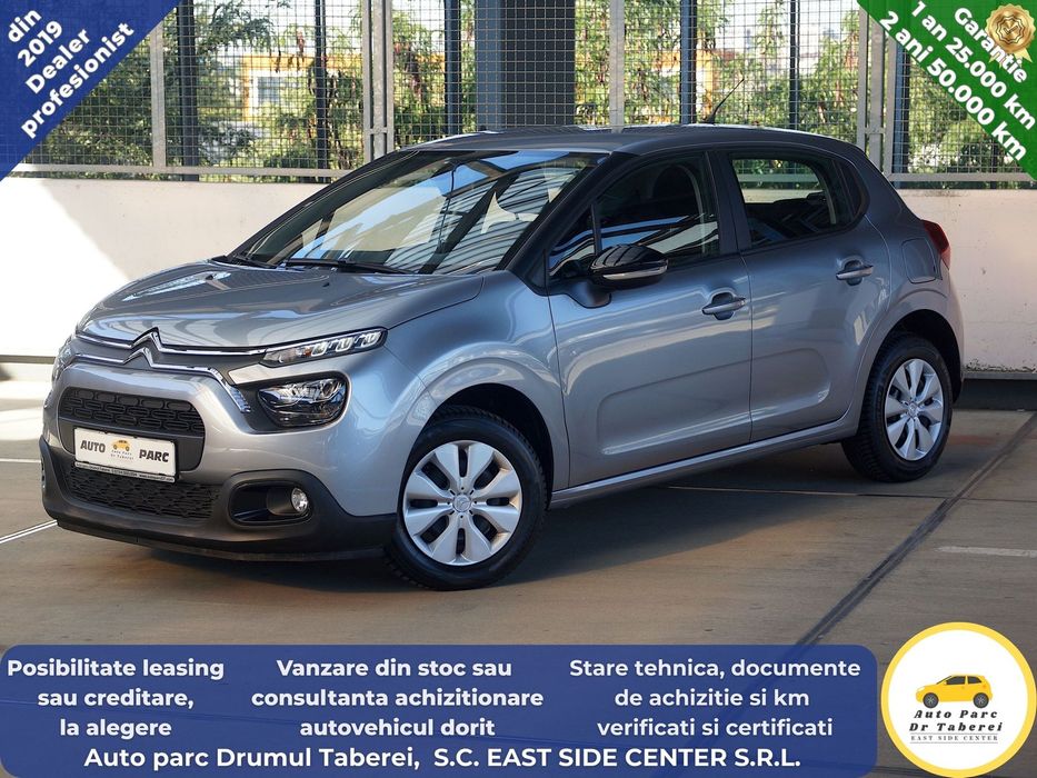 Citroën C3 Citroën C3 1.2 benzina 83 CP, Feel, Clima, senzori, Apple CarPlay™