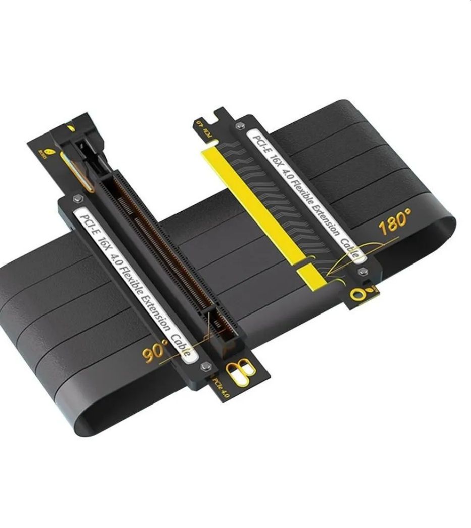 Полноскоростной удлинительный кабель совместим с видеокарты PCIE-E16X