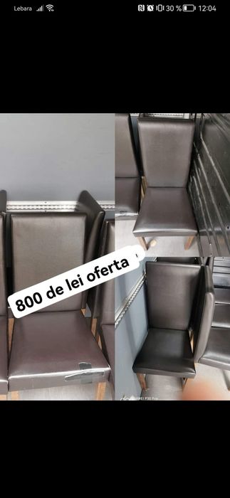 Scaune piele ecologică