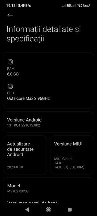 Xiaomi Poco X3 Pro NFC, 128GB UFS 3.1, 6GB RAM, Culoarea Phantom Black
