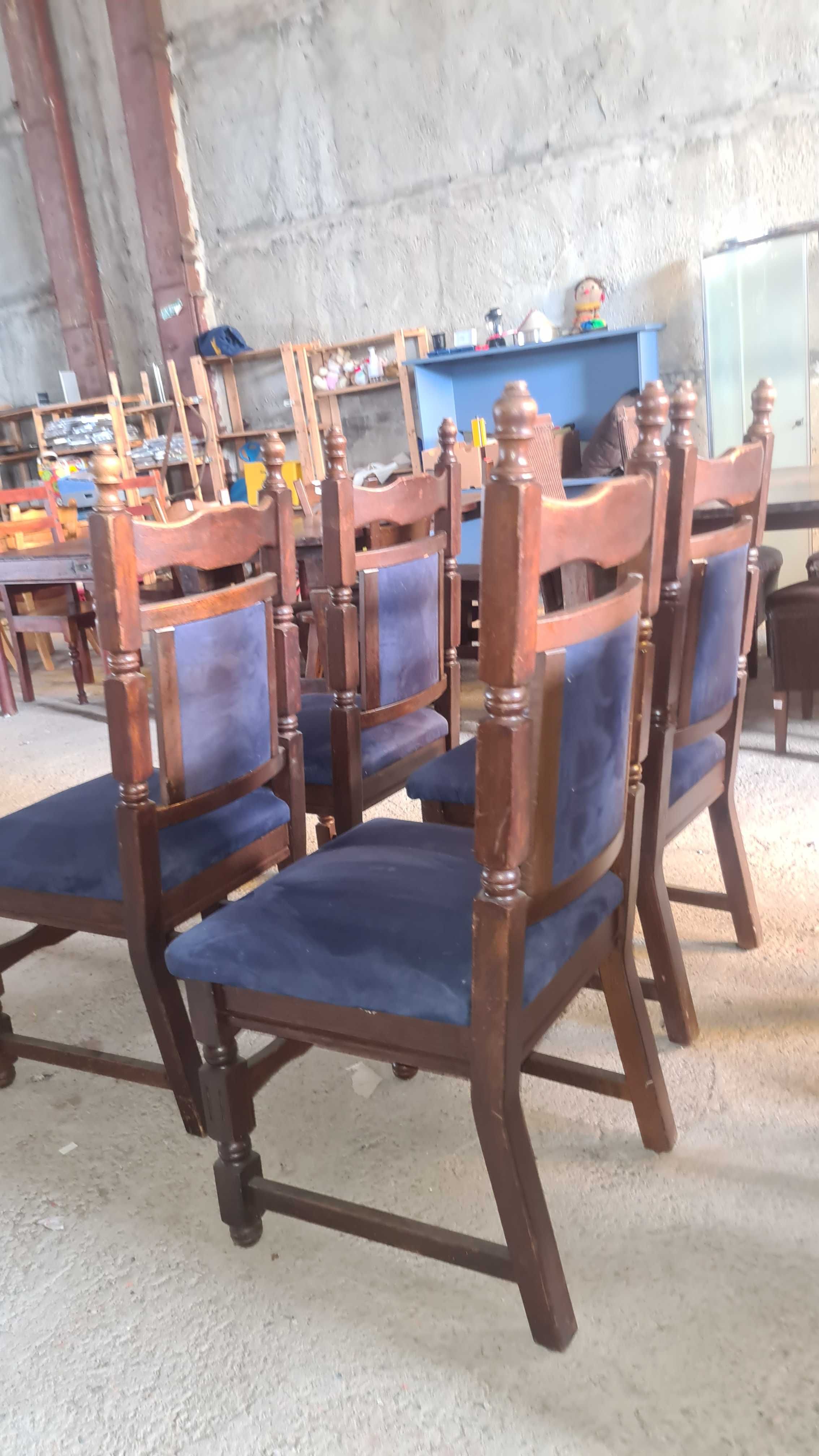 Масивни столове с дамаска внос от Европа
