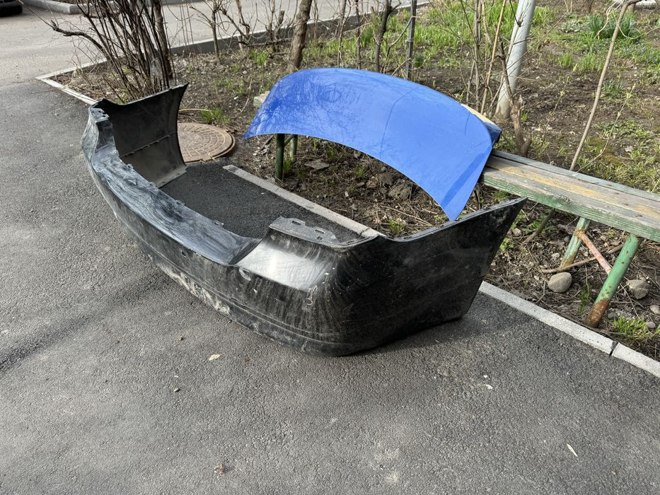 Задний бампер бмв е90, багажник
