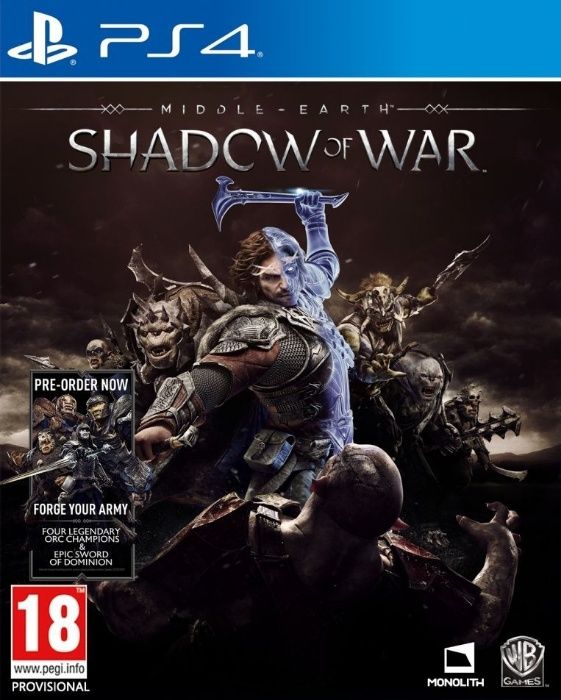 Middle-earth: Shadow of War Definitive Edition/ PS4 / Игра / Нова