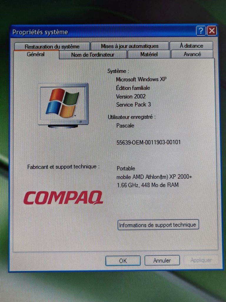 Лаптоп HP compaq /presario 2100