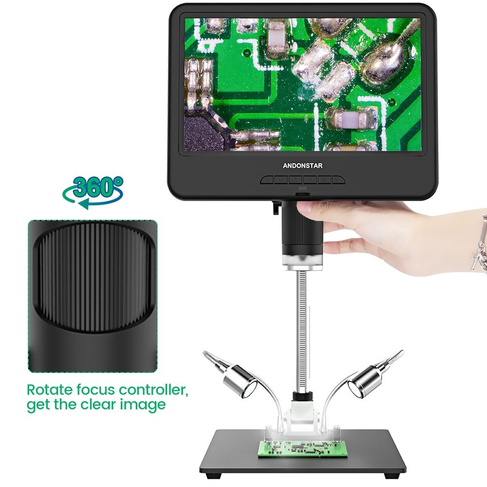 Микроскоп Andonstar AD 210, 10.1", 260Х, LCD 800*1280P, дистанционно ,