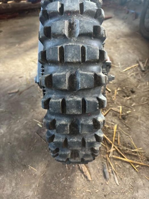 Vând cauciuc mitas 130/80/17 + janta de aluminiu cu blocant