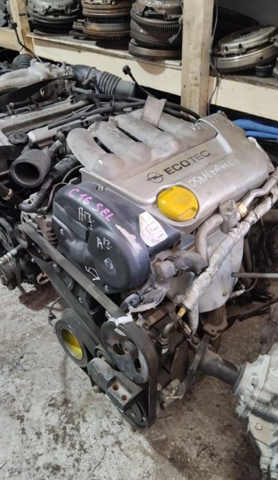 Двигатель Opel Astra G tigra Corsa 1.6l C16sel