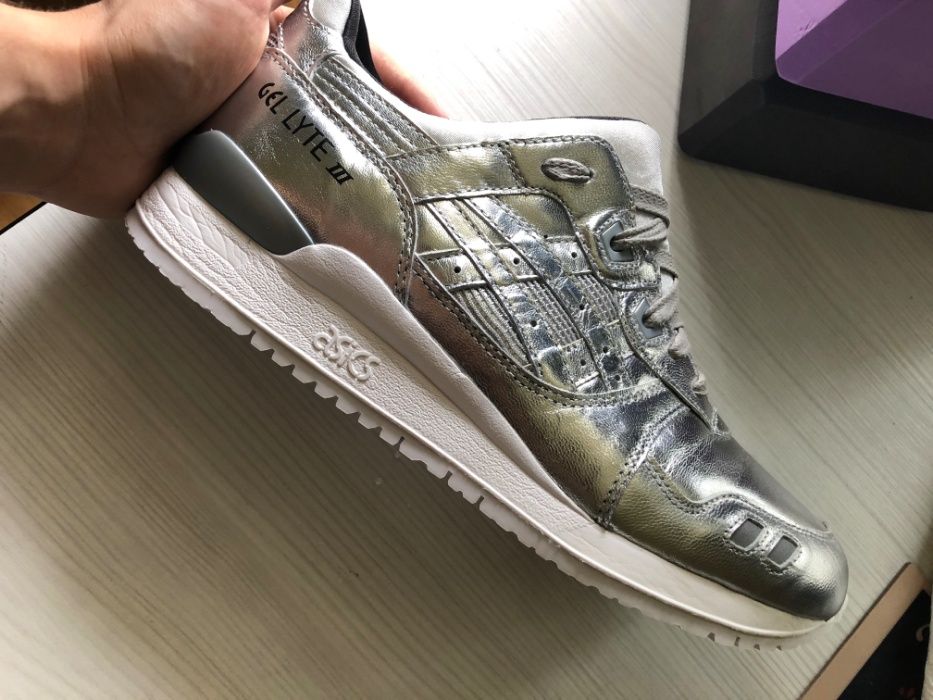 Asics Gel Lyte III 3 - Silver Argintii - 42/42.5/43 Original