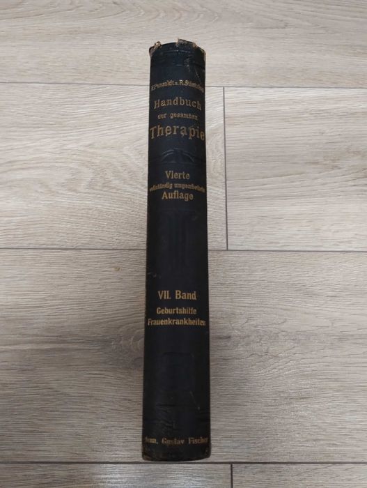 Carte medicina foarte veche 1912, in limba germana