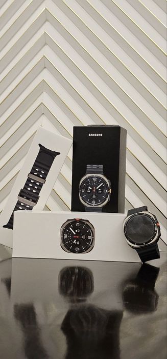 Galaxy watch Ultra Black titanium 47 mm идеал