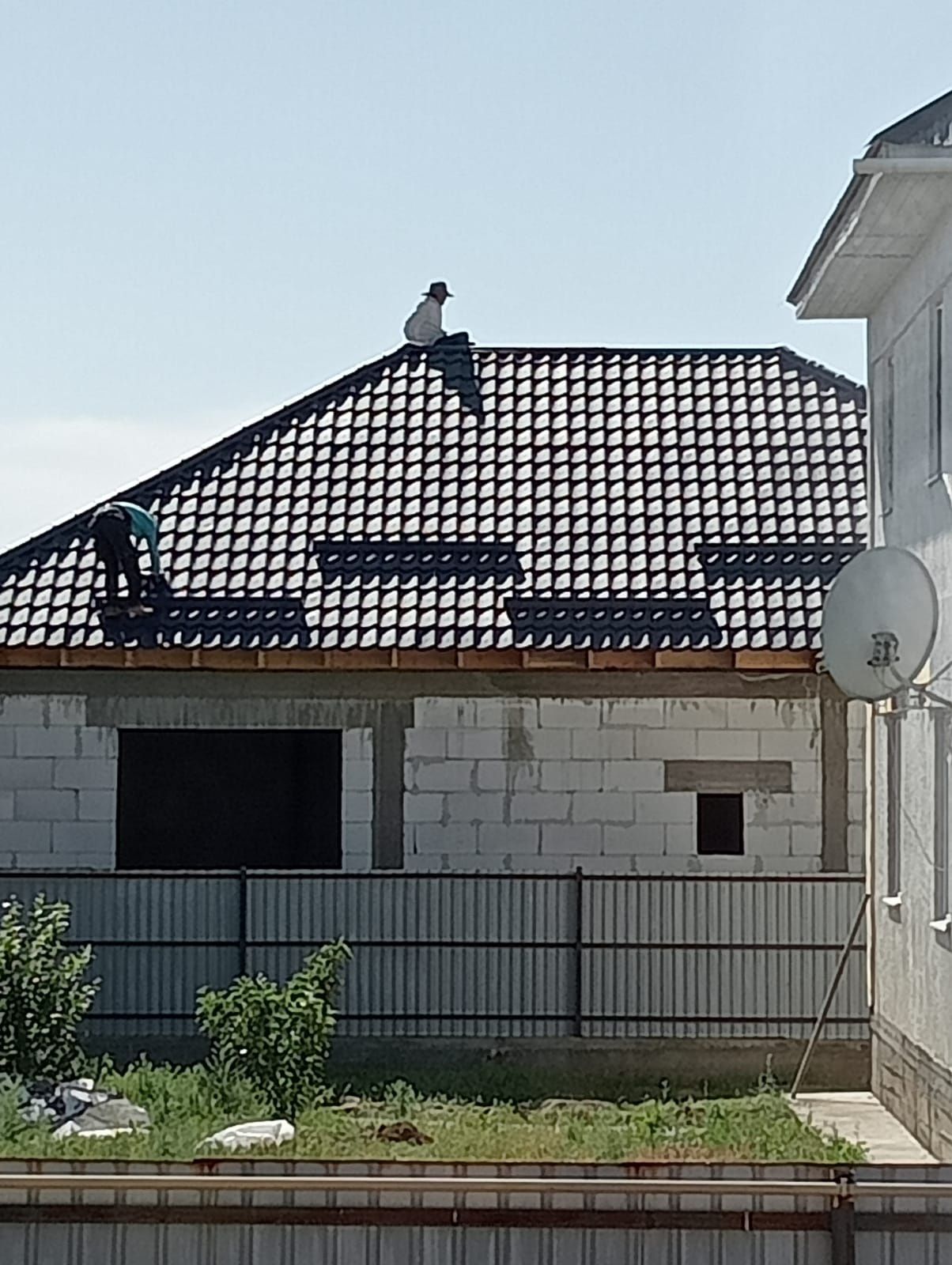 Продается недостроенный дом  в с. Ынтымак