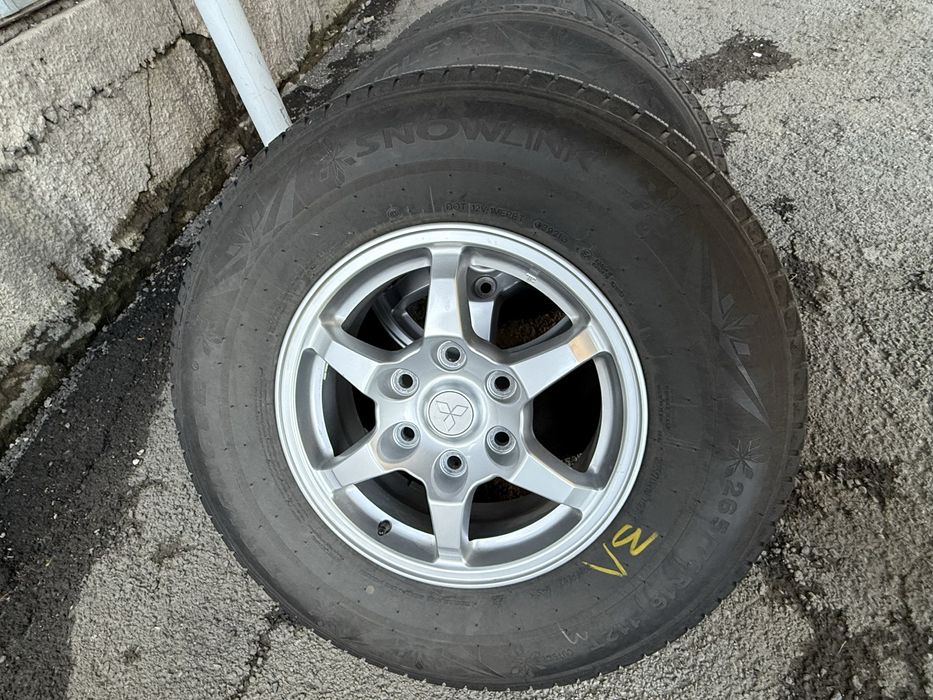Диски R16 с резиной Pajero 3/4