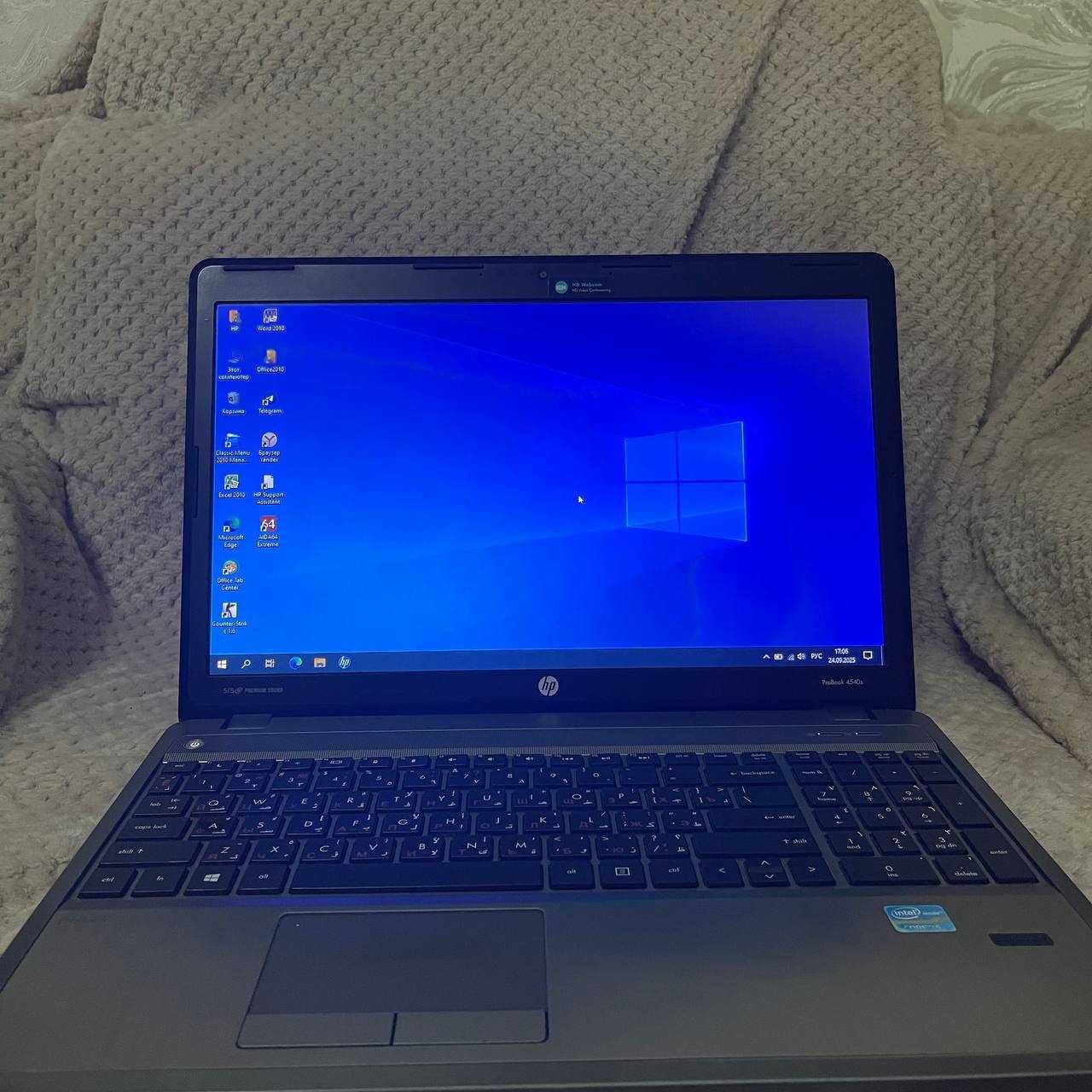 HP ProBook 4540s HDD 750gb, RAM 4gb.