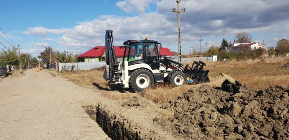 Inchirieri excavator miniexcavator, buldoexcavator fundații demolări