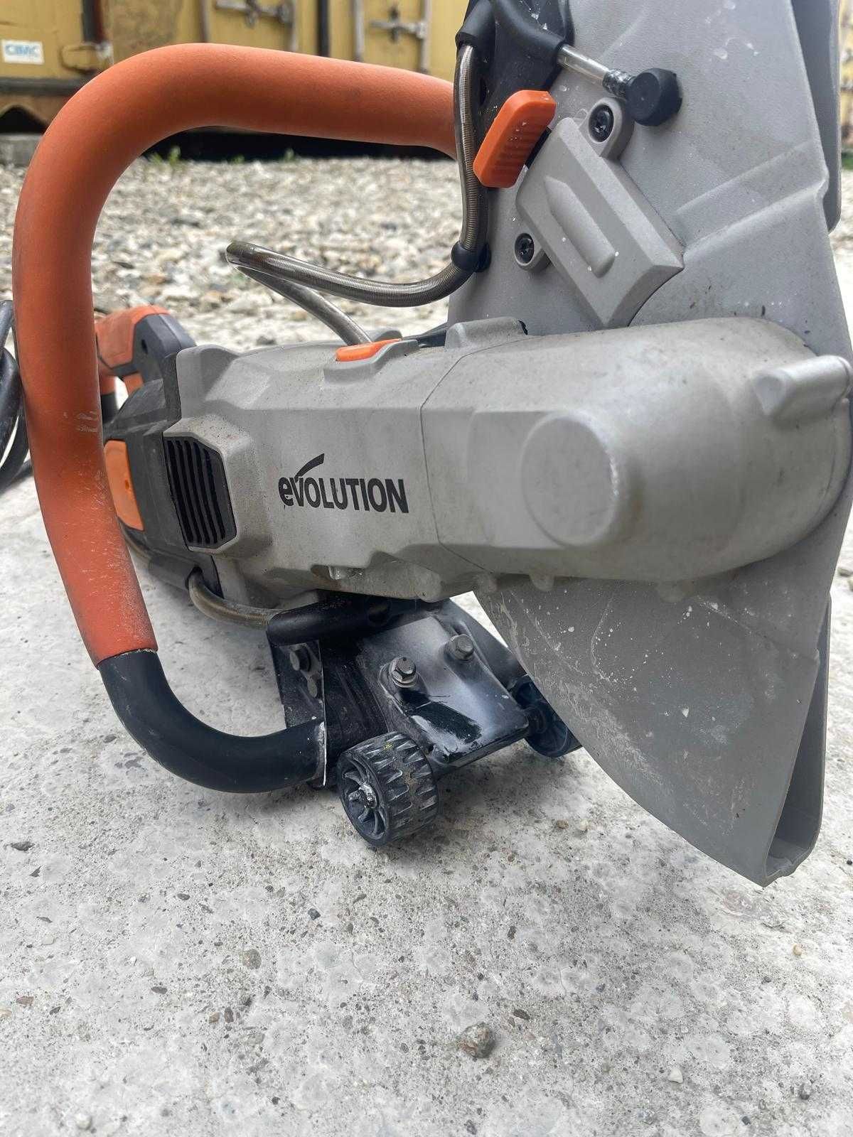 Masina de taiat beton, zidarie si piatra Evolution R300DCT+ 2400W