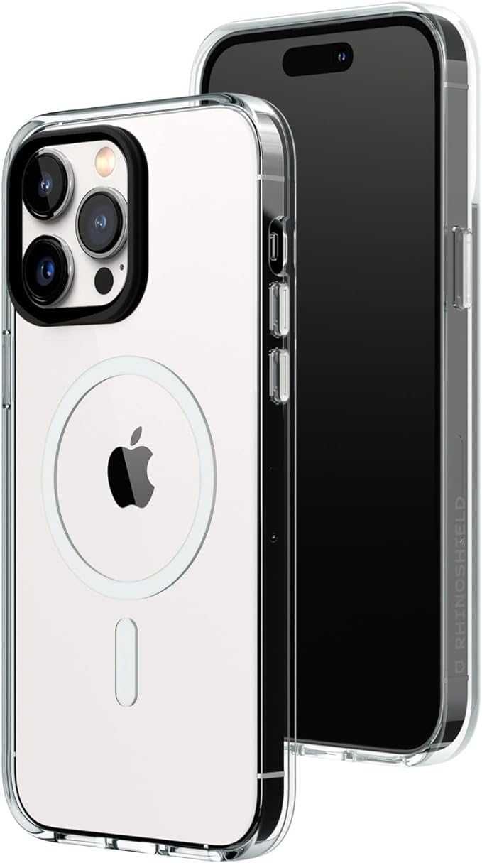 Husa iPhone 14 Pro transparenta compatibila Magsafe