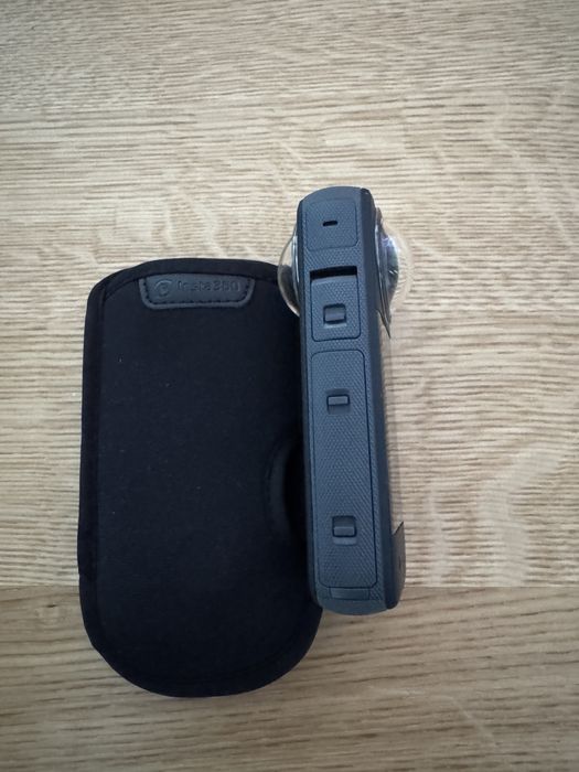 Camera video sport Insta360 X3 5.7K, 360°, Negru