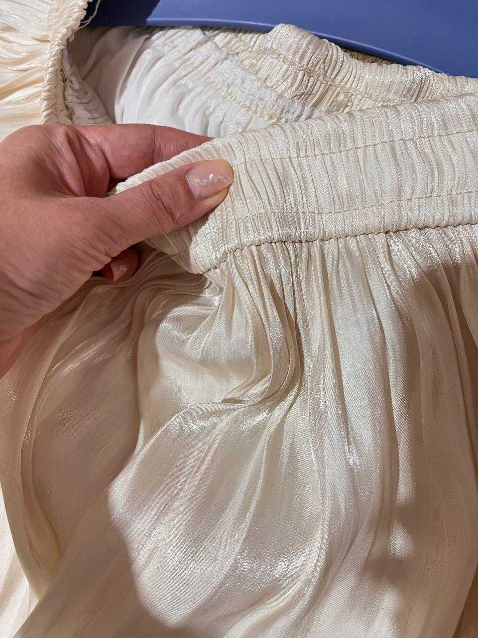 Женские брюки из органзы