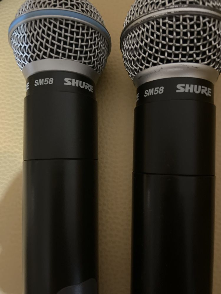 Microfon Shure Pg 88 Dublu nu Fake. Capsule SM58