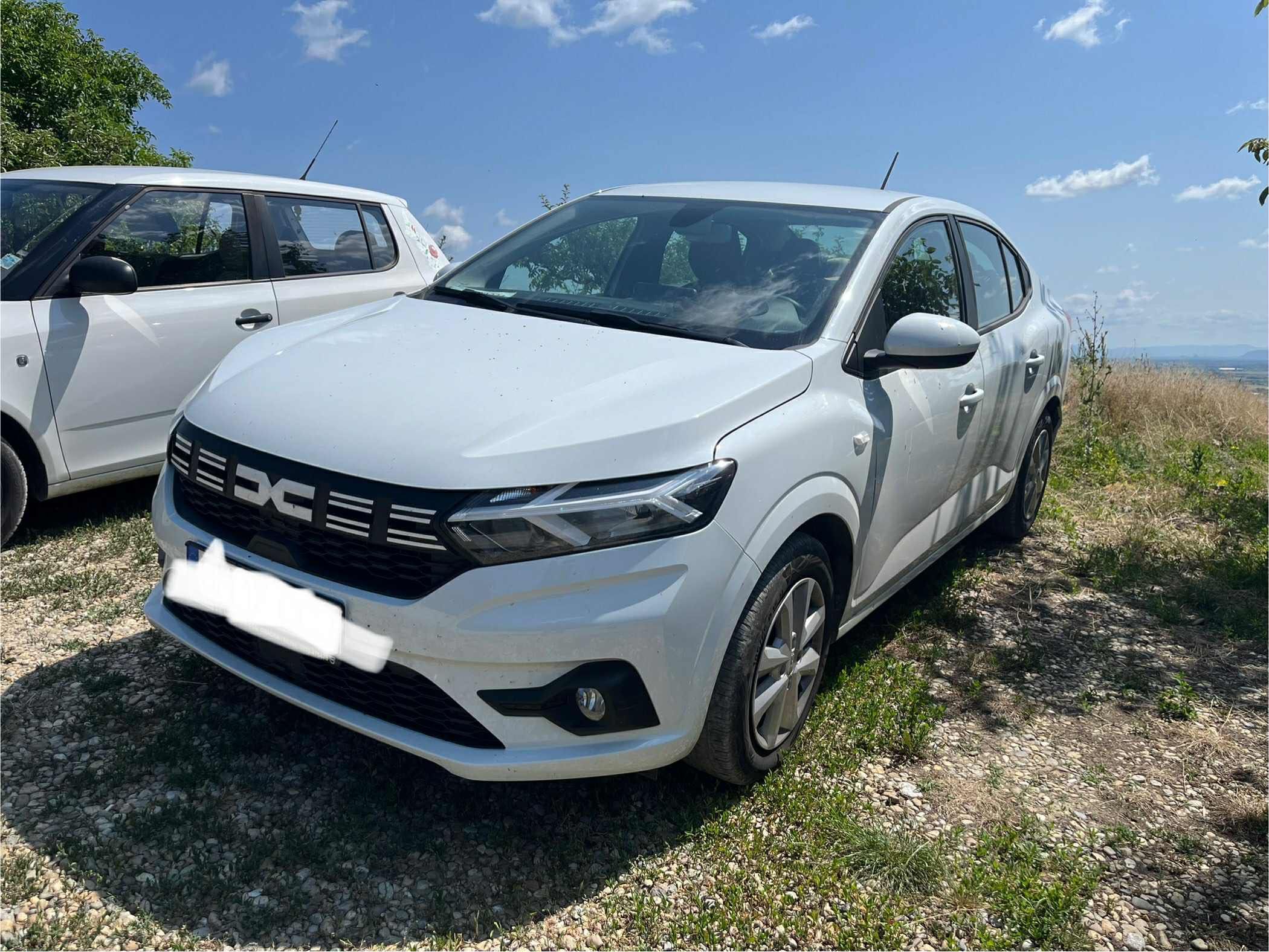 Dacia Logan 3 2023 alb, GARANTIE activa Benzina+GPL