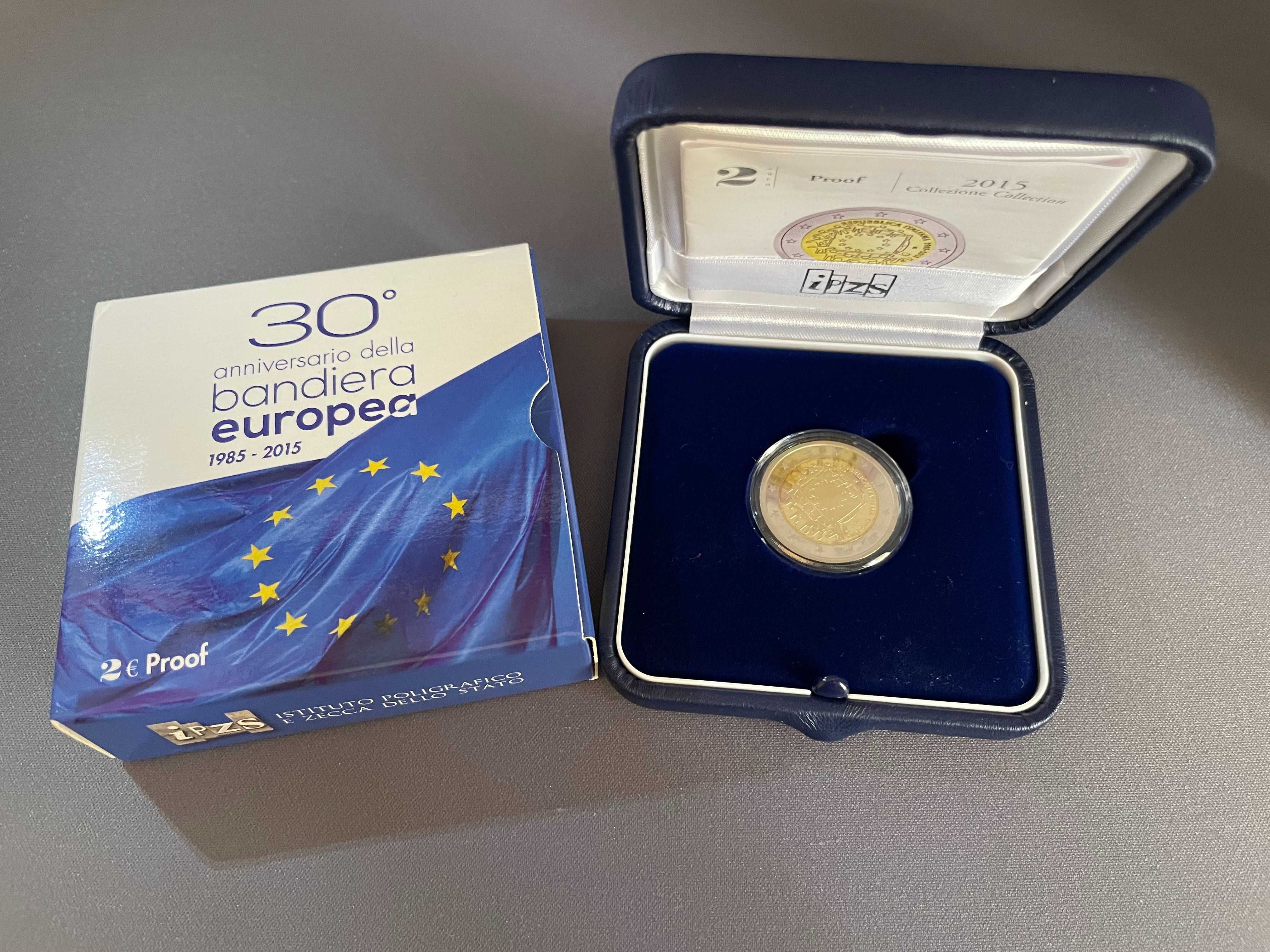 2 euro Italia 2015 drapel European Proof