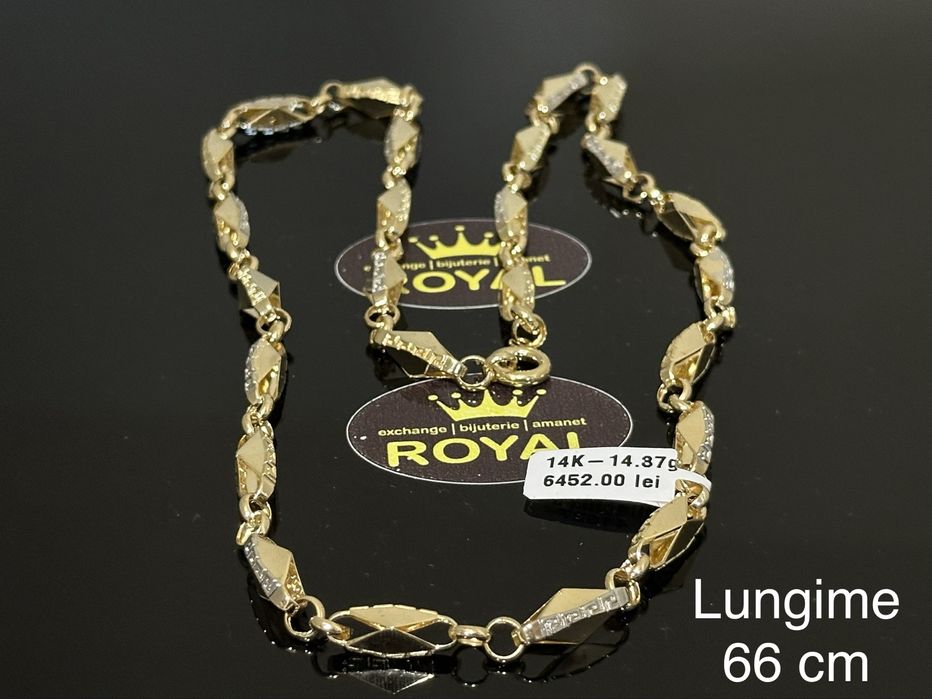 Bijuteria Royal: Lant aur 14k/14.37 gr