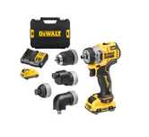 Акумулаторен винтоверт DeWALT с безчетков двигател, 12 V, DCD703L2T
