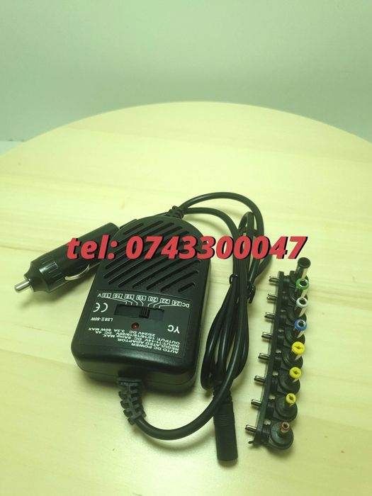 Incarcator Universal De Masina Auto Dc Adaptor Alimentare Notebook La